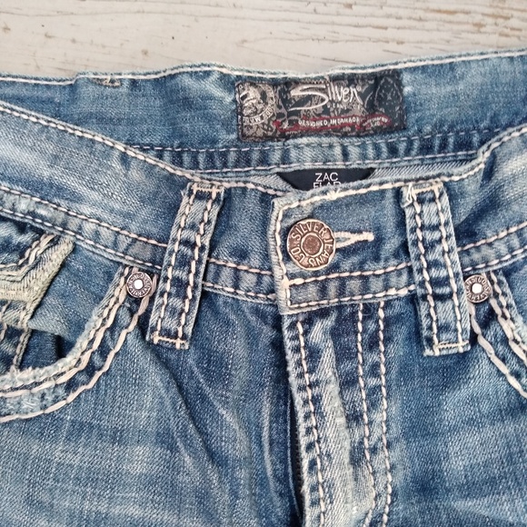 Silver jeans Zac flap sz32x30 wranglers - Picture 7 of 8